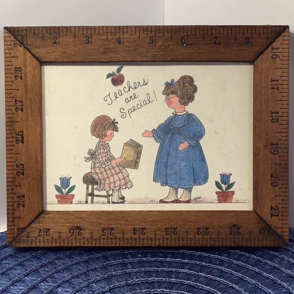 Carousel Unlimited Other - VTG. Primitive Carousel Unlimited Framed Art